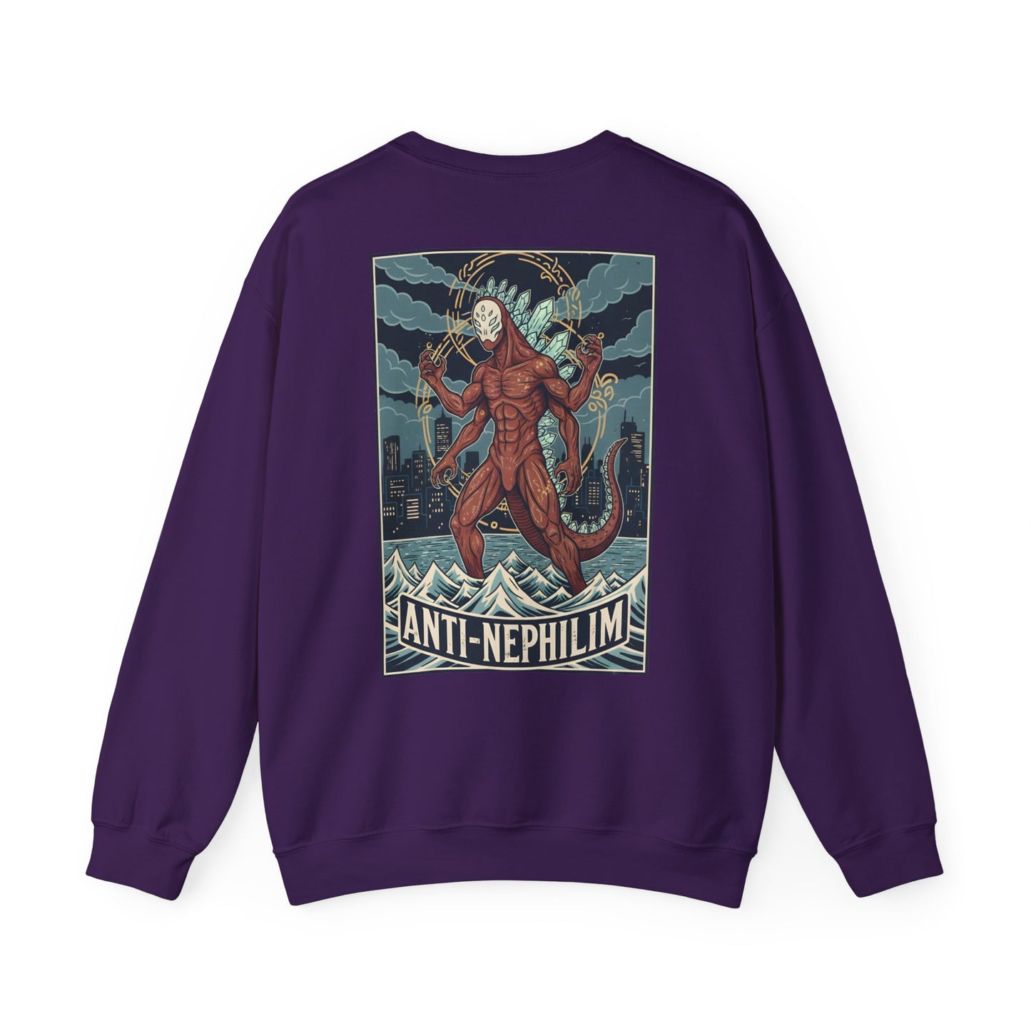 Kaiju anti nephilim sweatshirt (unisex), Kirk Ave. Apparel
