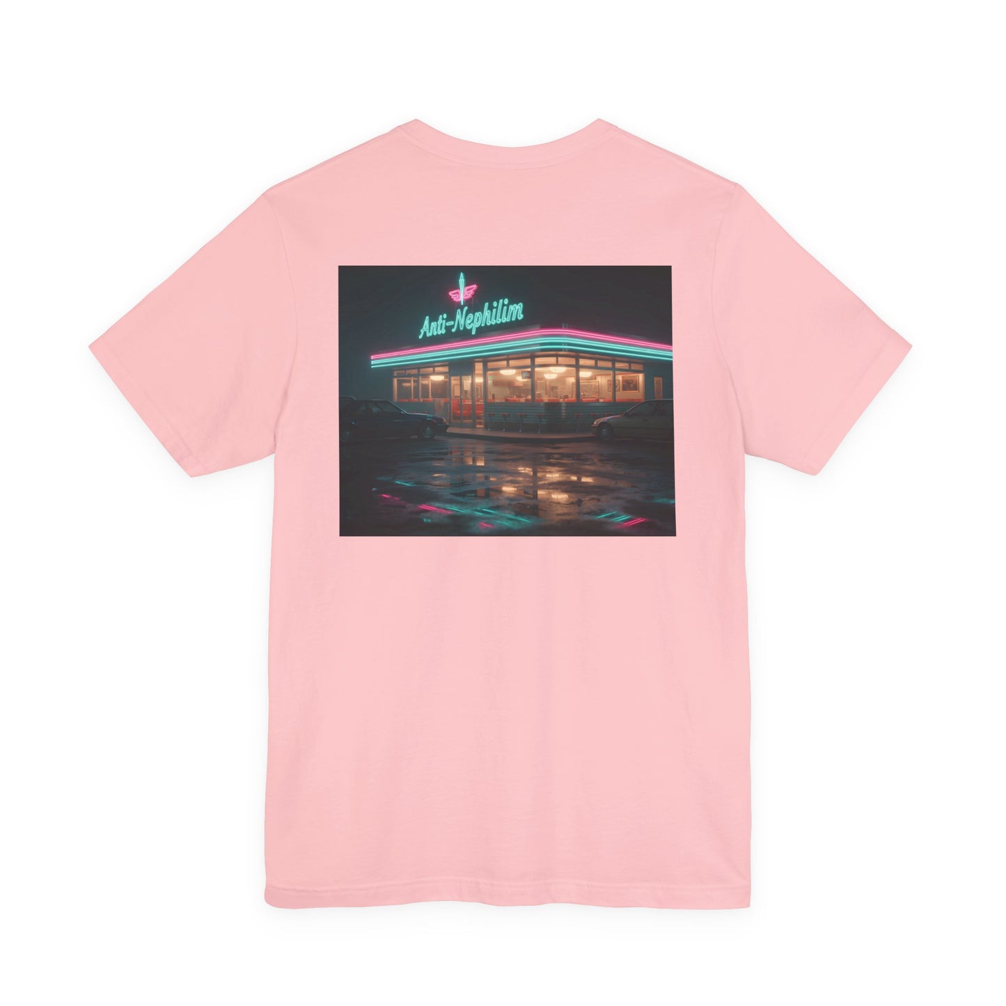 Retro diner anti nephilim t-shirt (unisex), Kirk Ave. Apparel