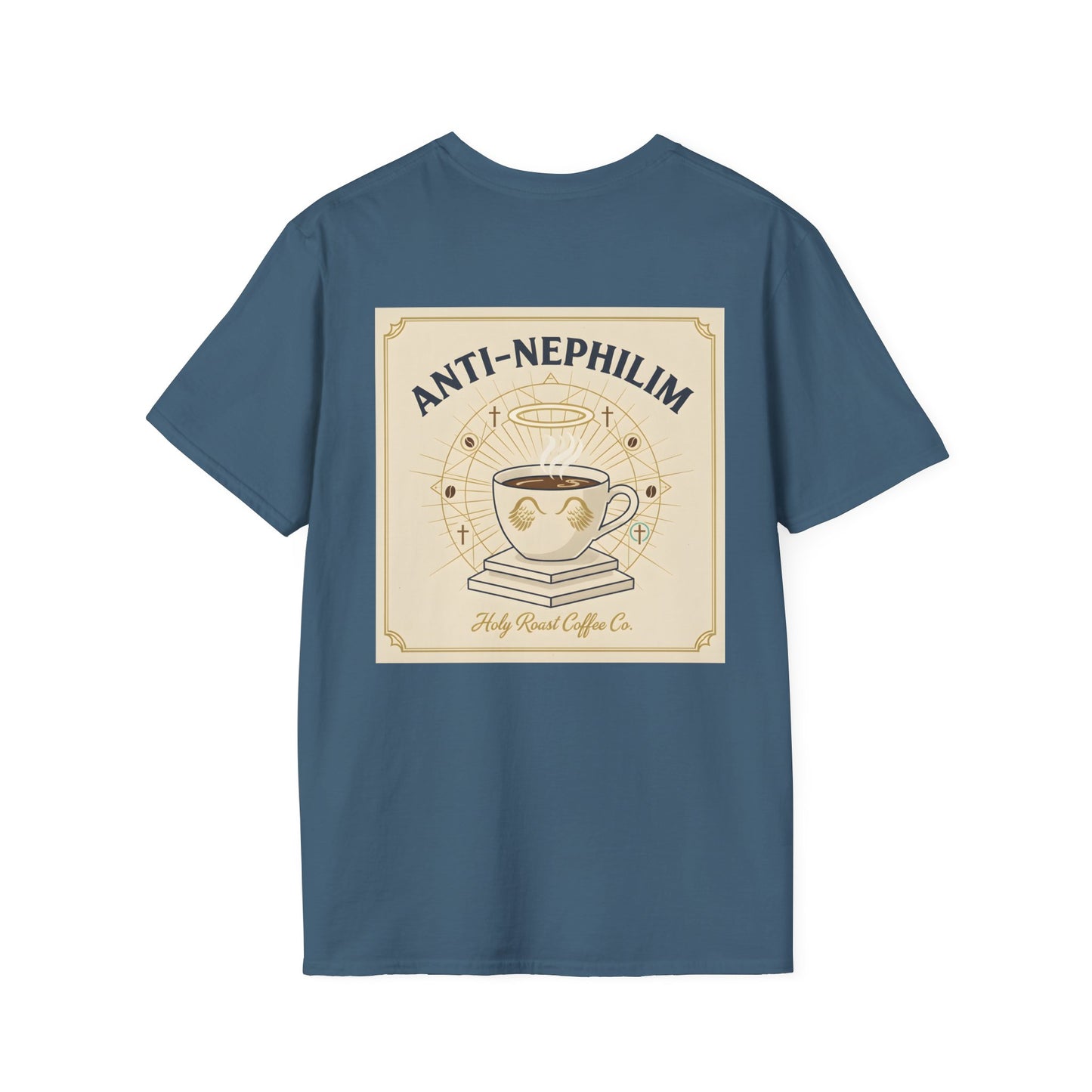 Retro coffee anti-nephilim t shirt (unisex), Kirk Ave. Apparel