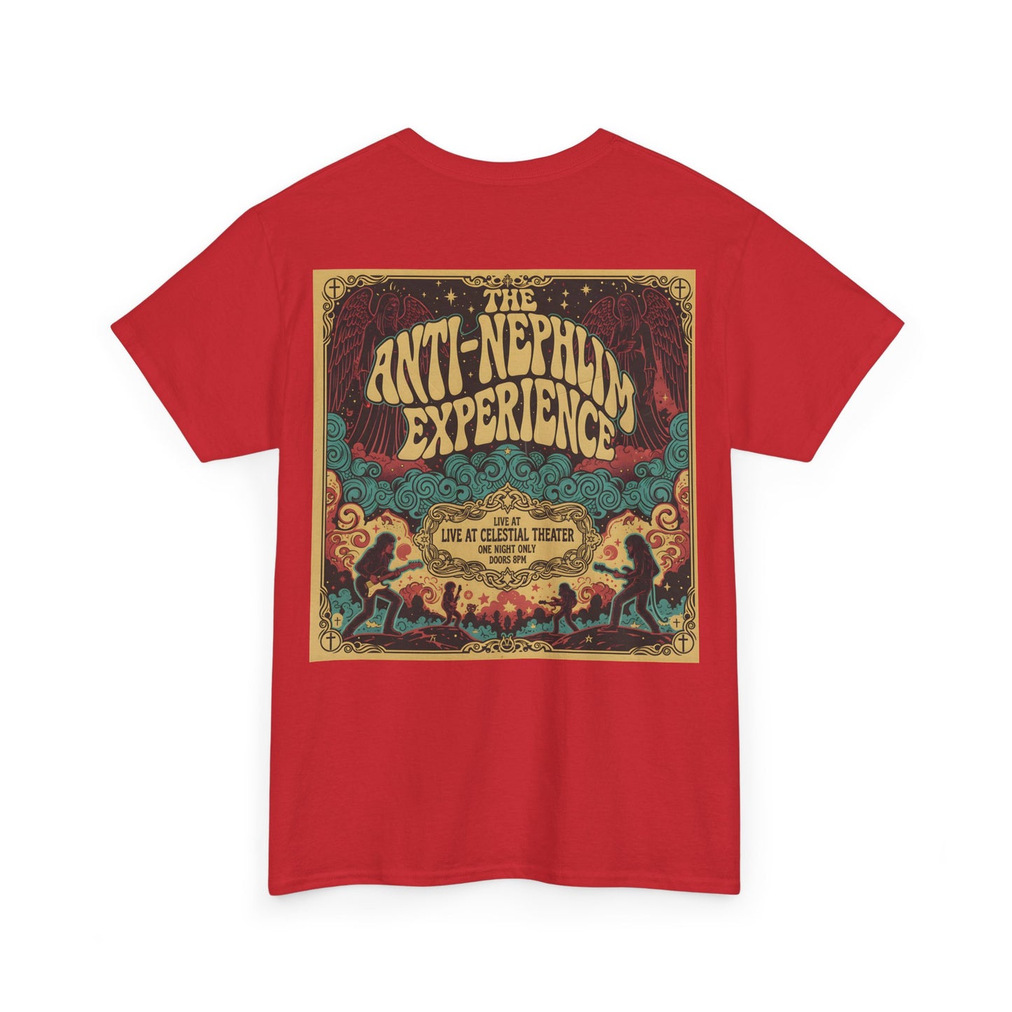 Retro concert poster anti nephilim t shirt (unisex), Kirk Ave. Apparel