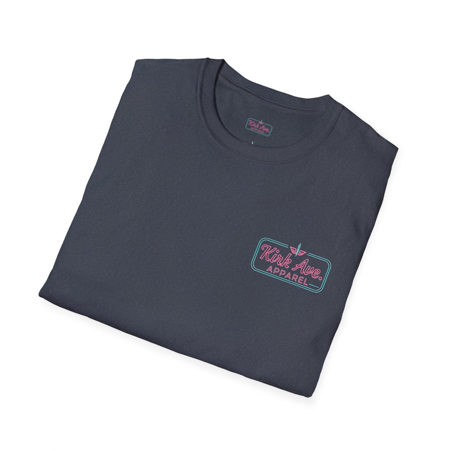 Retro neon burger joint anti nephilim t shirt (unisex), Kirk Ave. Apparel