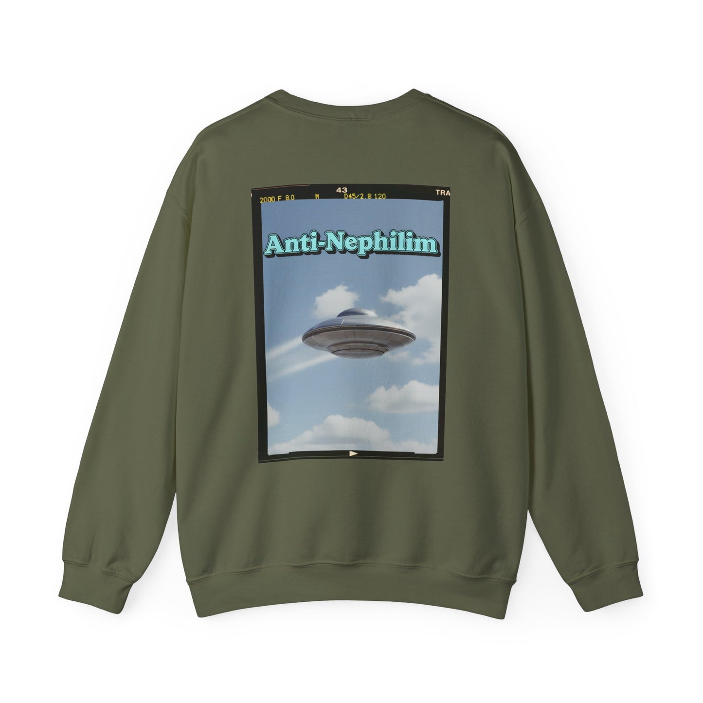 Retro anti nephilim UFO sweatshirt (unisex), Kirk Ave. Apparel