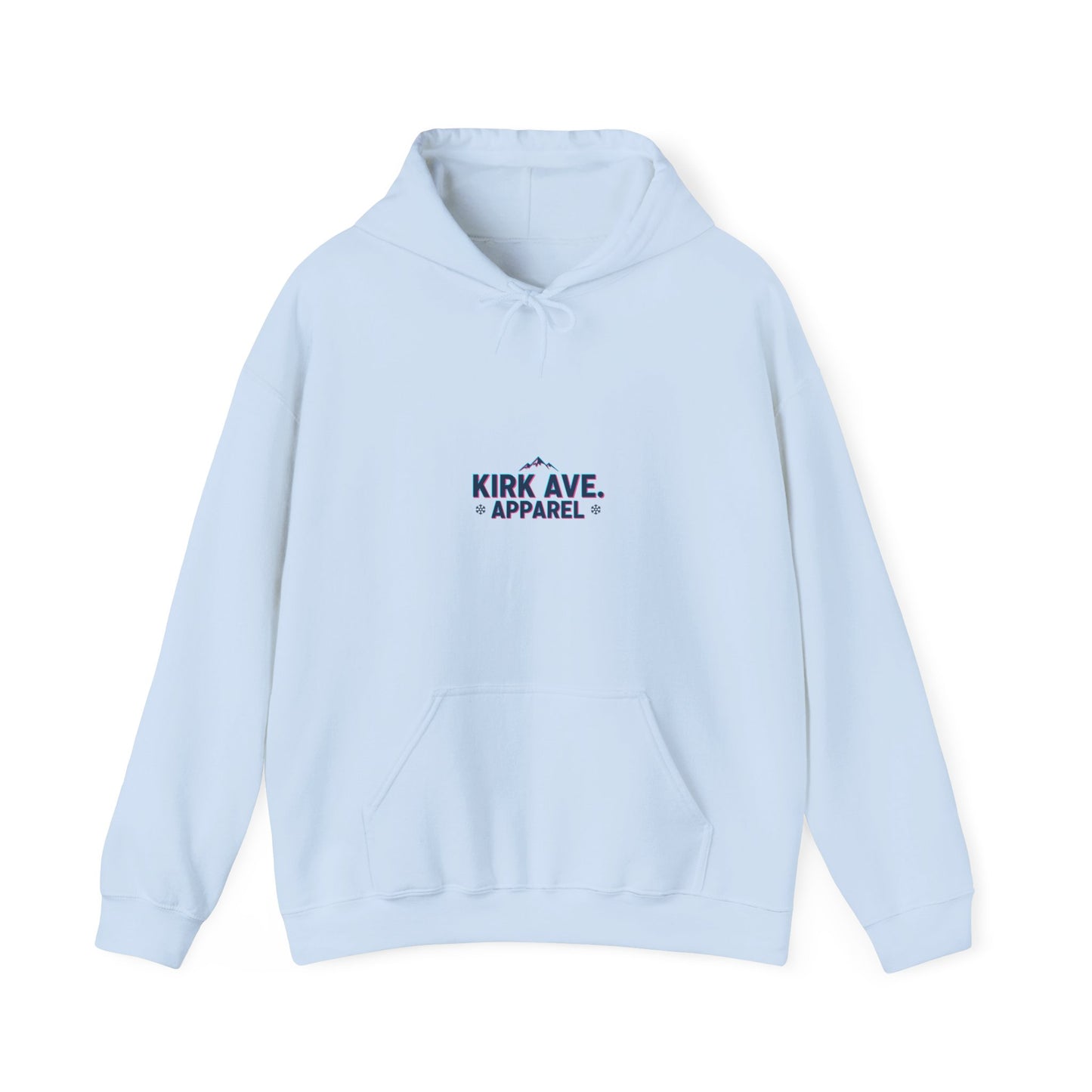 Retro ski shop anti nephilim hoodie (unisex), Kirk Ave. Apparel