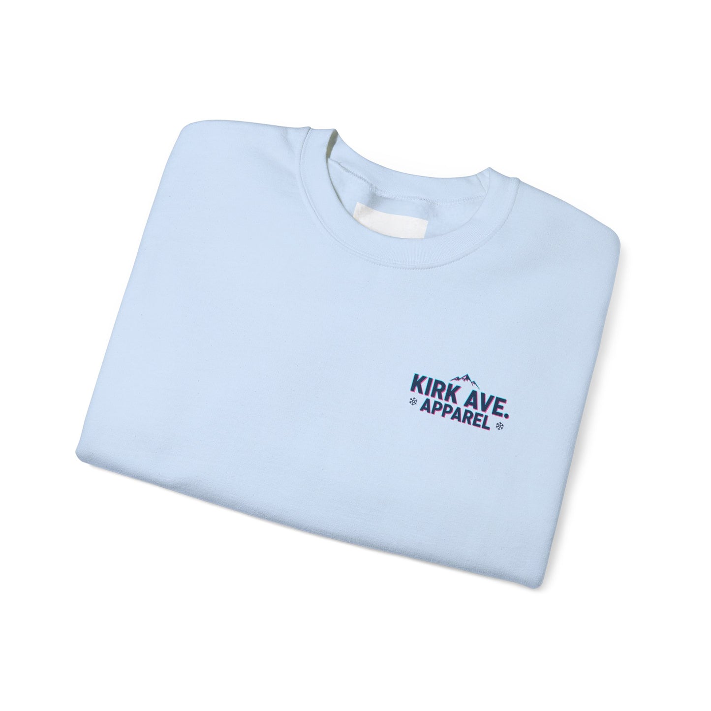 Retro ski shop anti nephilim sweatshirt (unisex), Kirk Ave. Apparel