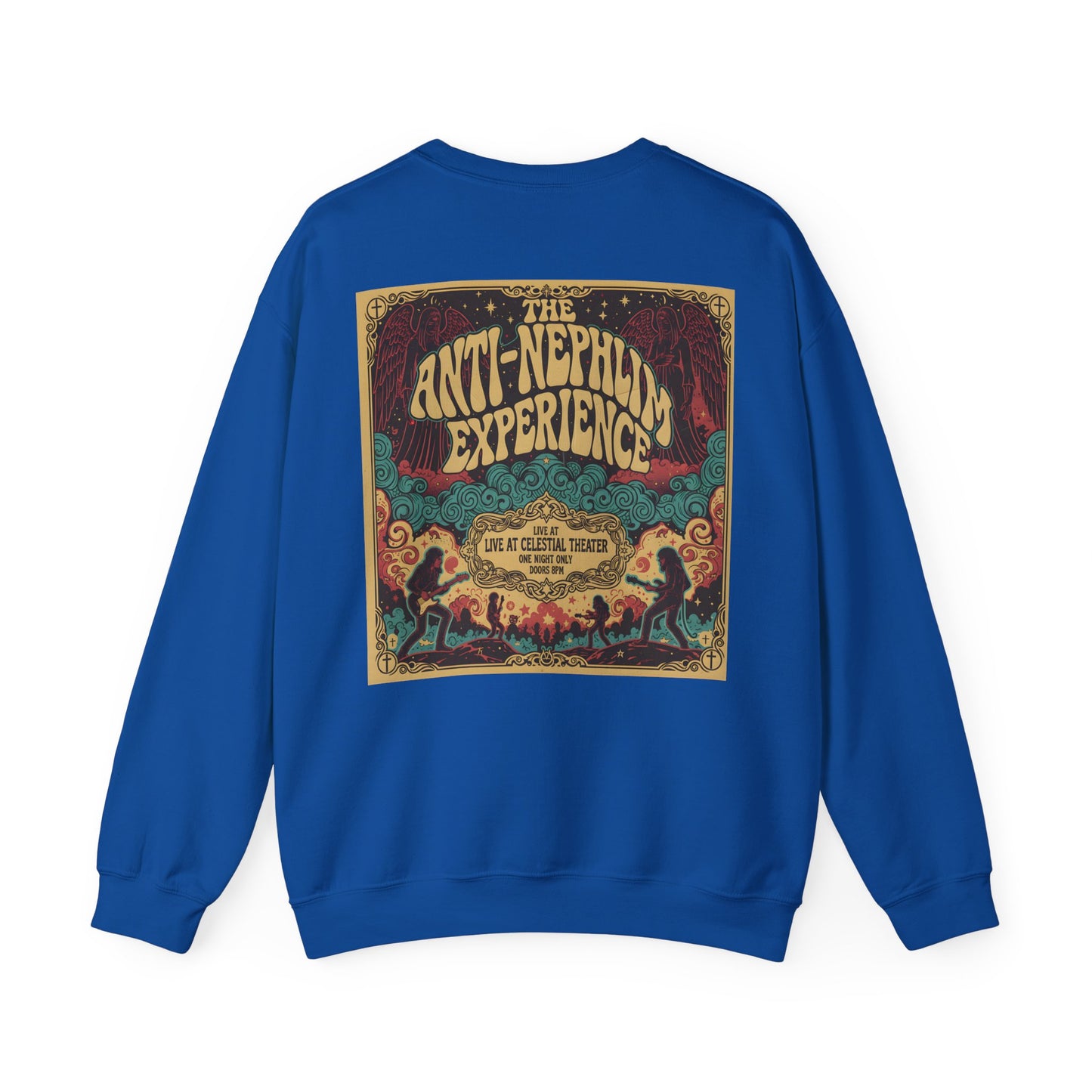 Retro concert poster anti nephilim sweatshirt (unisex), Kirk Ave. Apparel