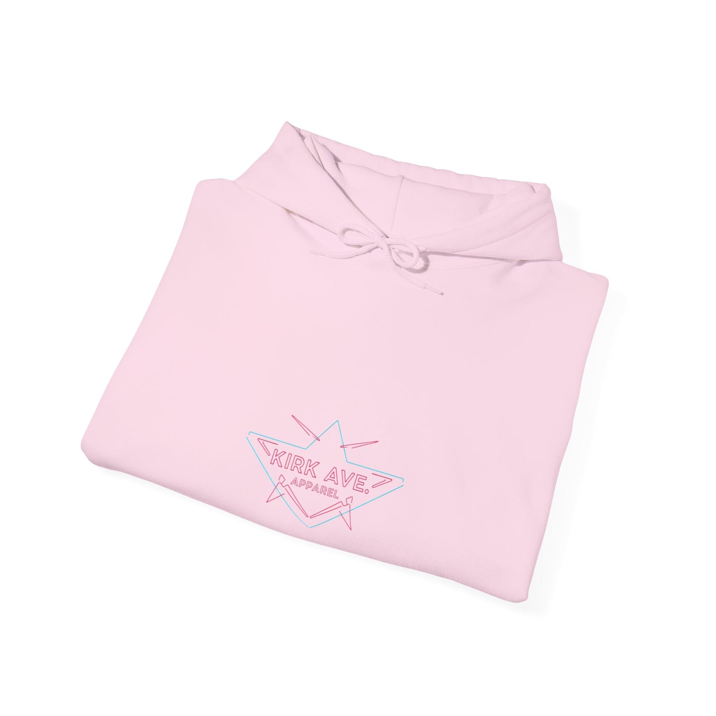 Neon 80s anti nephilim nightclub hoodie (unisex), Kirk Ave. Apparel