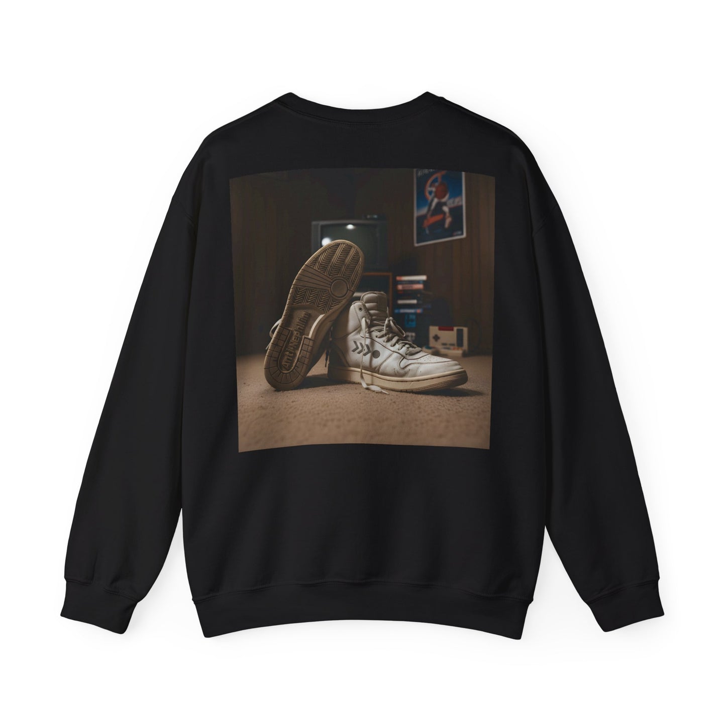Vintage sneakers anti nephilim sweatshirt (unisex), Kirk Ave. Apparel