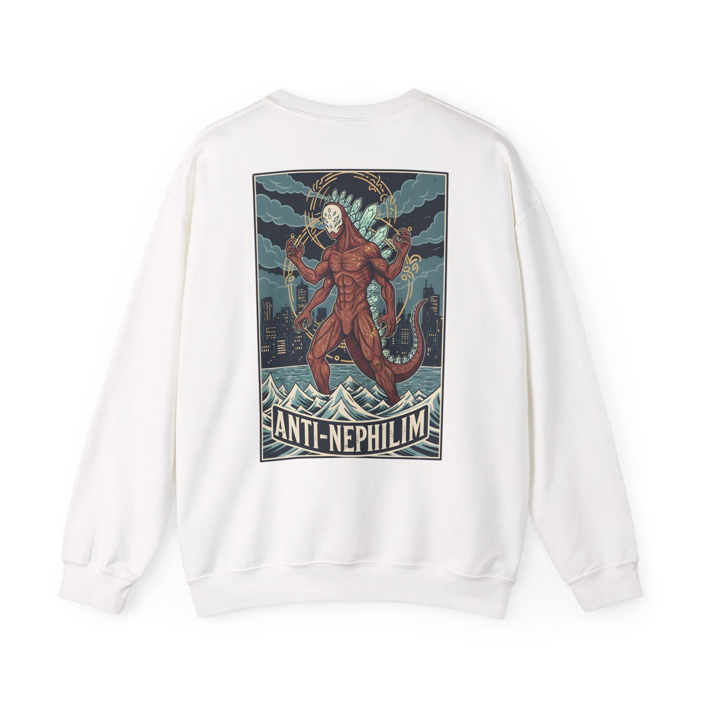 Kaiju anti nephilim sweatshirt (unisex), Kirk Ave. Apparel
