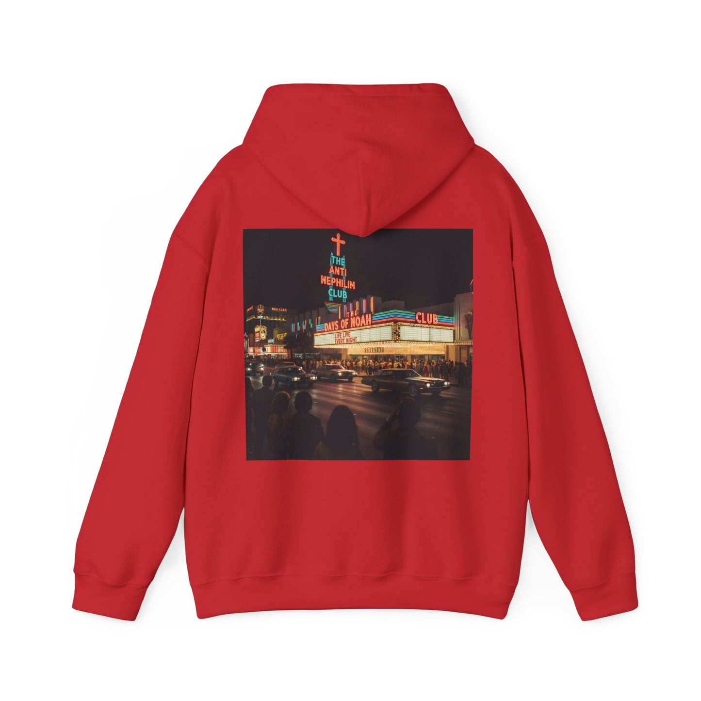 Vintage casino anti nephilim hoodie (unisex), Kirk Ave. Apparel