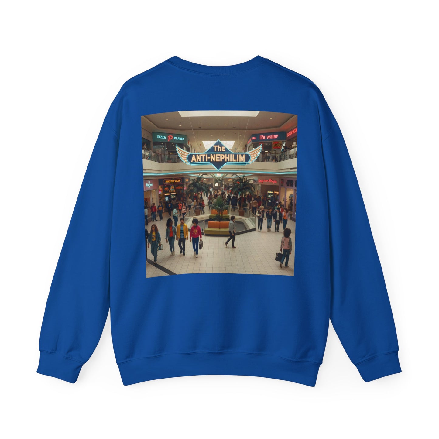 Retro mall anti nephilim sweatshirt (unisex), Kirk Ave. Apparel
