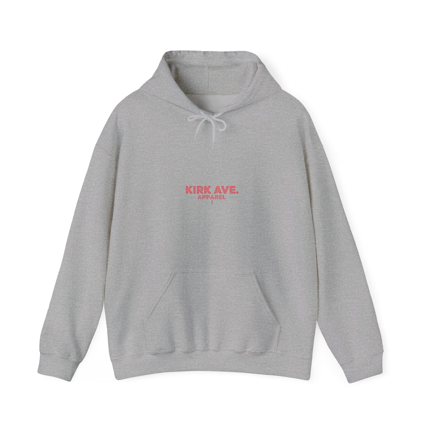 Retro neon NYC Chinese hoodie (unisex), Kirk Ave. Apparel