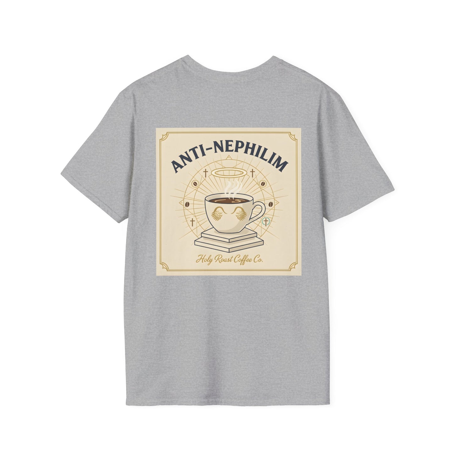 Retro coffee anti-nephilim t shirt (unisex), Kirk Ave. Apparel
