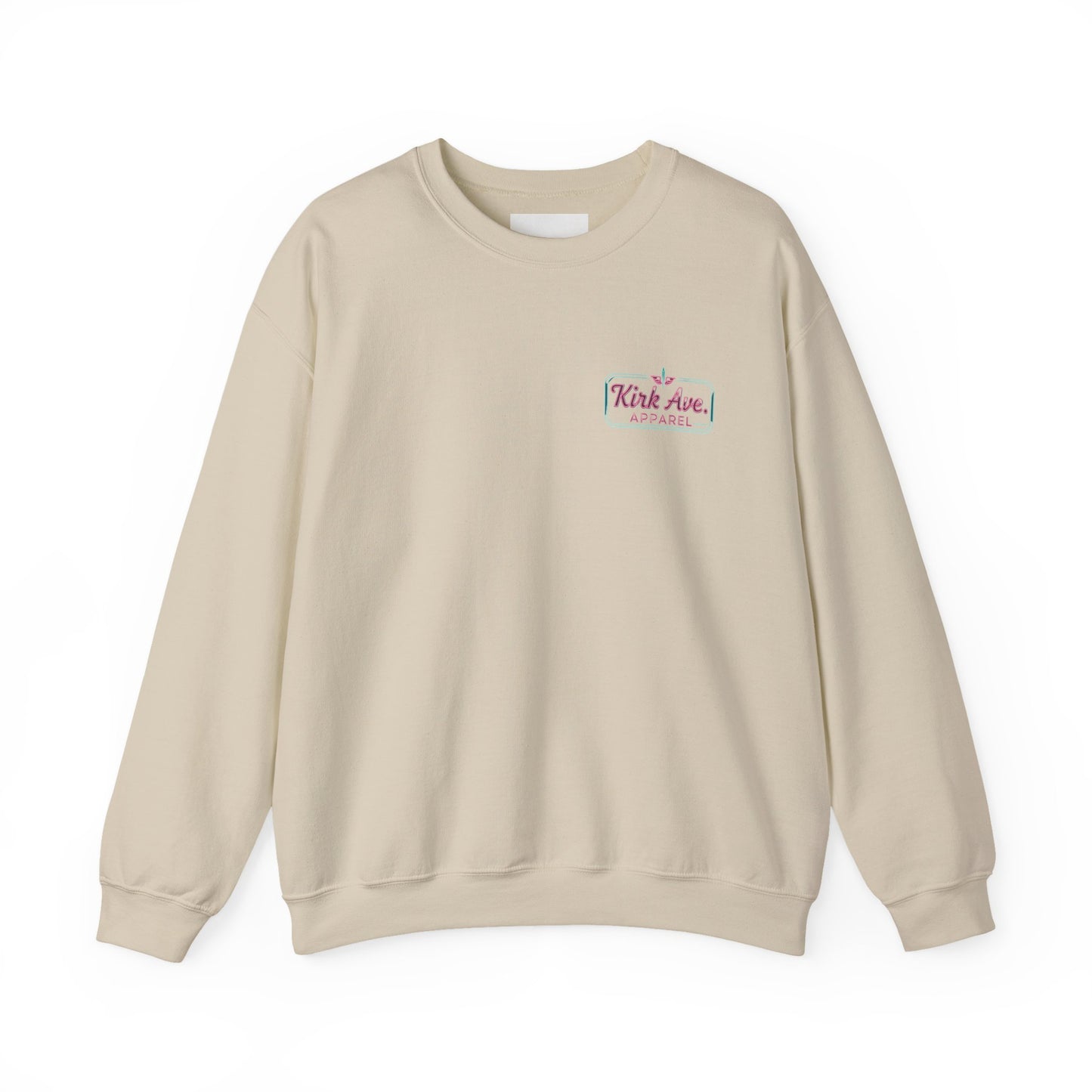 Retro diner anti nephilim sweatshirt (unisex), Kirk Ave. Apparel