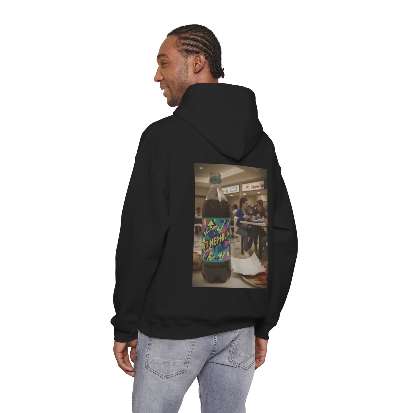 Kirk Ave. Apparel logo anti nephilim soda hoodie (unisex)