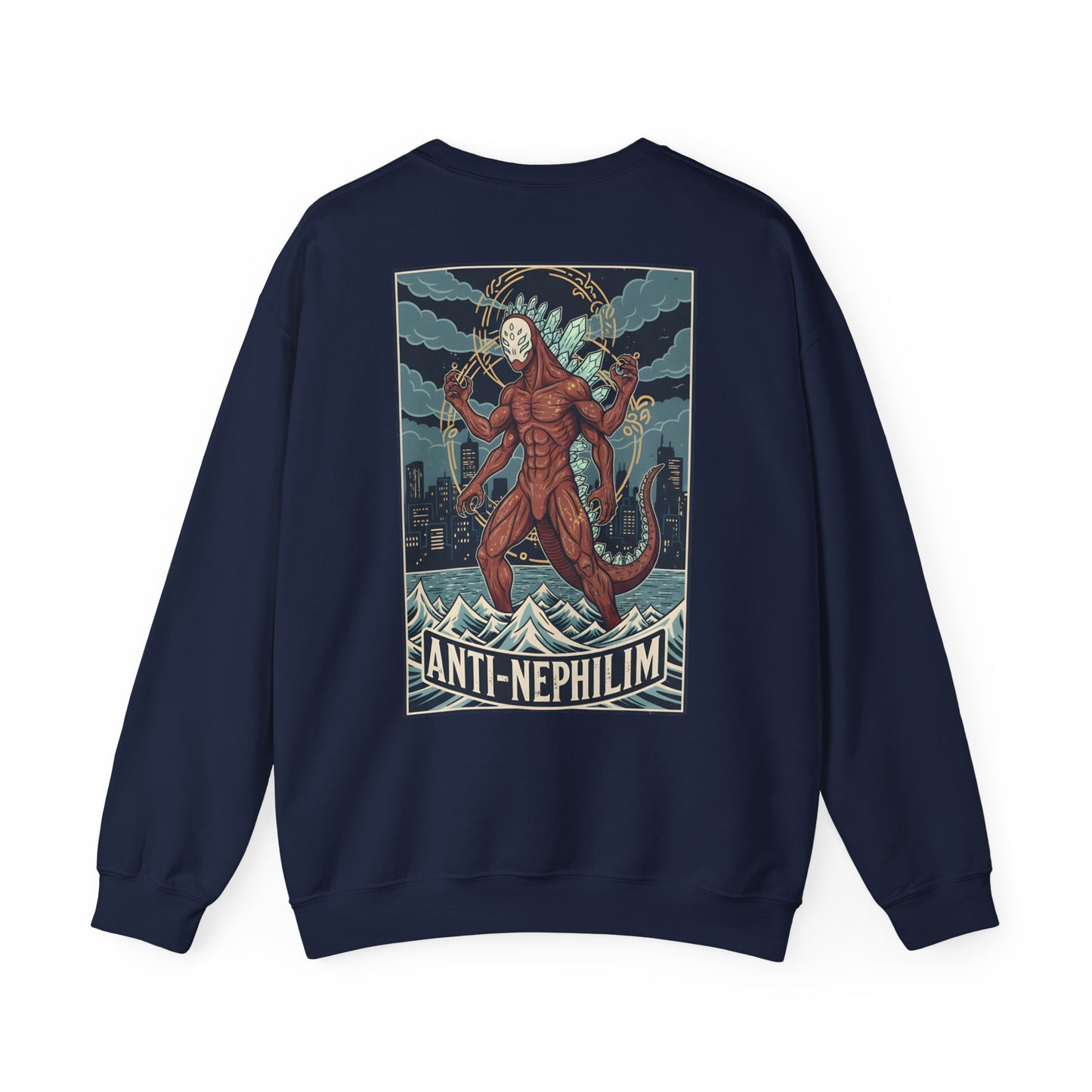 Kaiju anti nephilim sweatshirt (unisex), Kirk Ave. Apparel