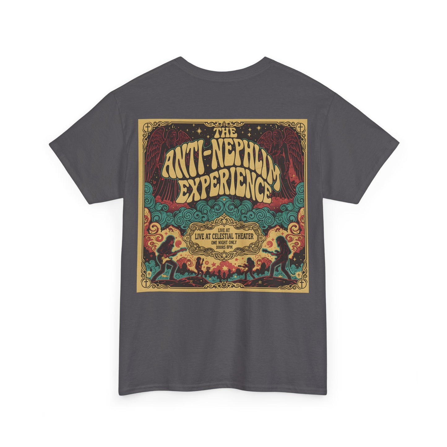 Retro concert poster anti nephilim t shirt (unisex), Kirk Ave. Apparel