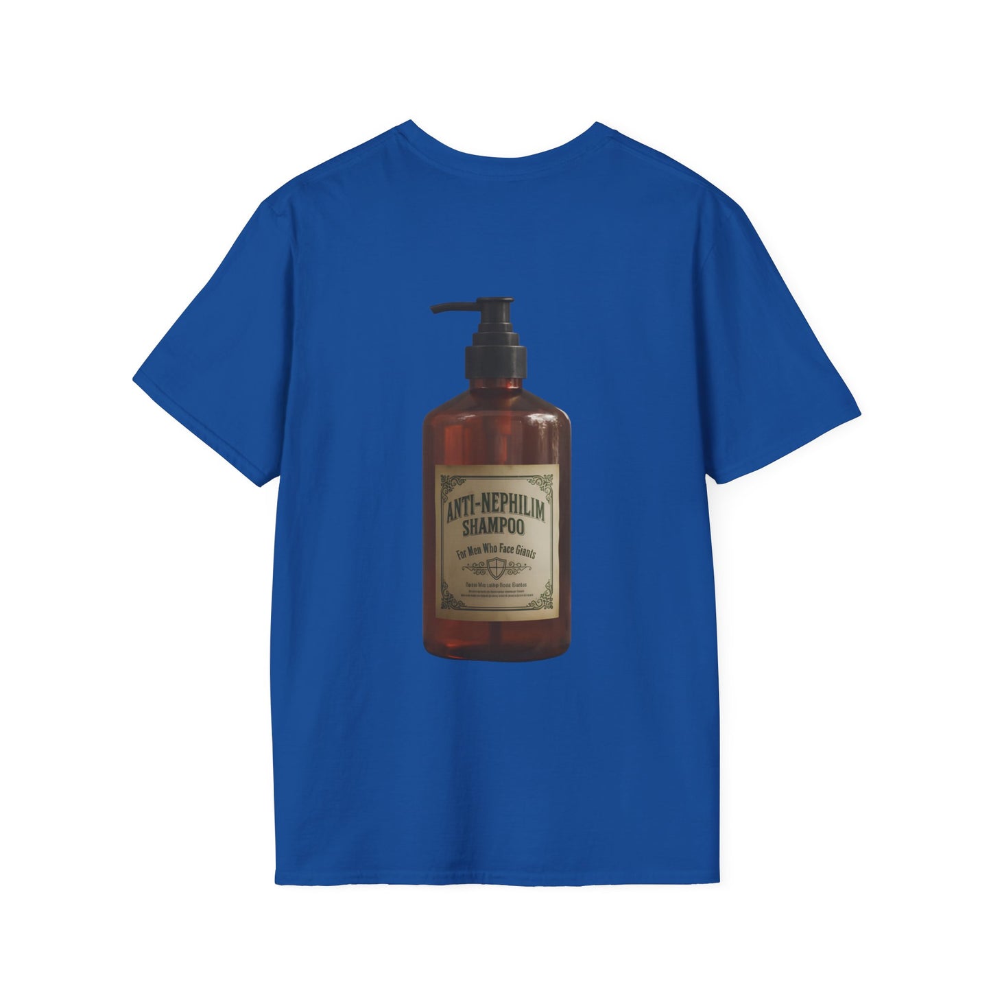 Anti nephilim shampoo t shirt (unisex), Kirk Ave. Apparel