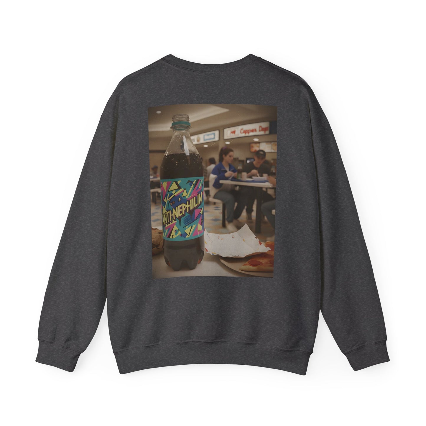 Kirk Ave. Apparel logo anti nephilim soda sweatshirt (unisex)