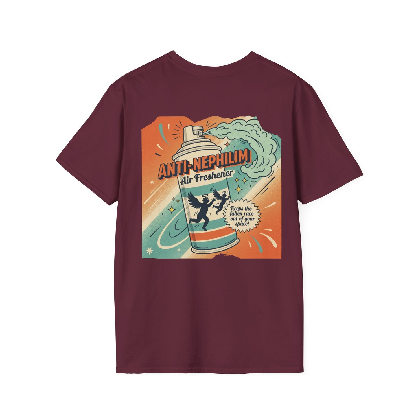 Retro anti nephilim air freshener t shirt (unisex), Kirk Ave. Apparel