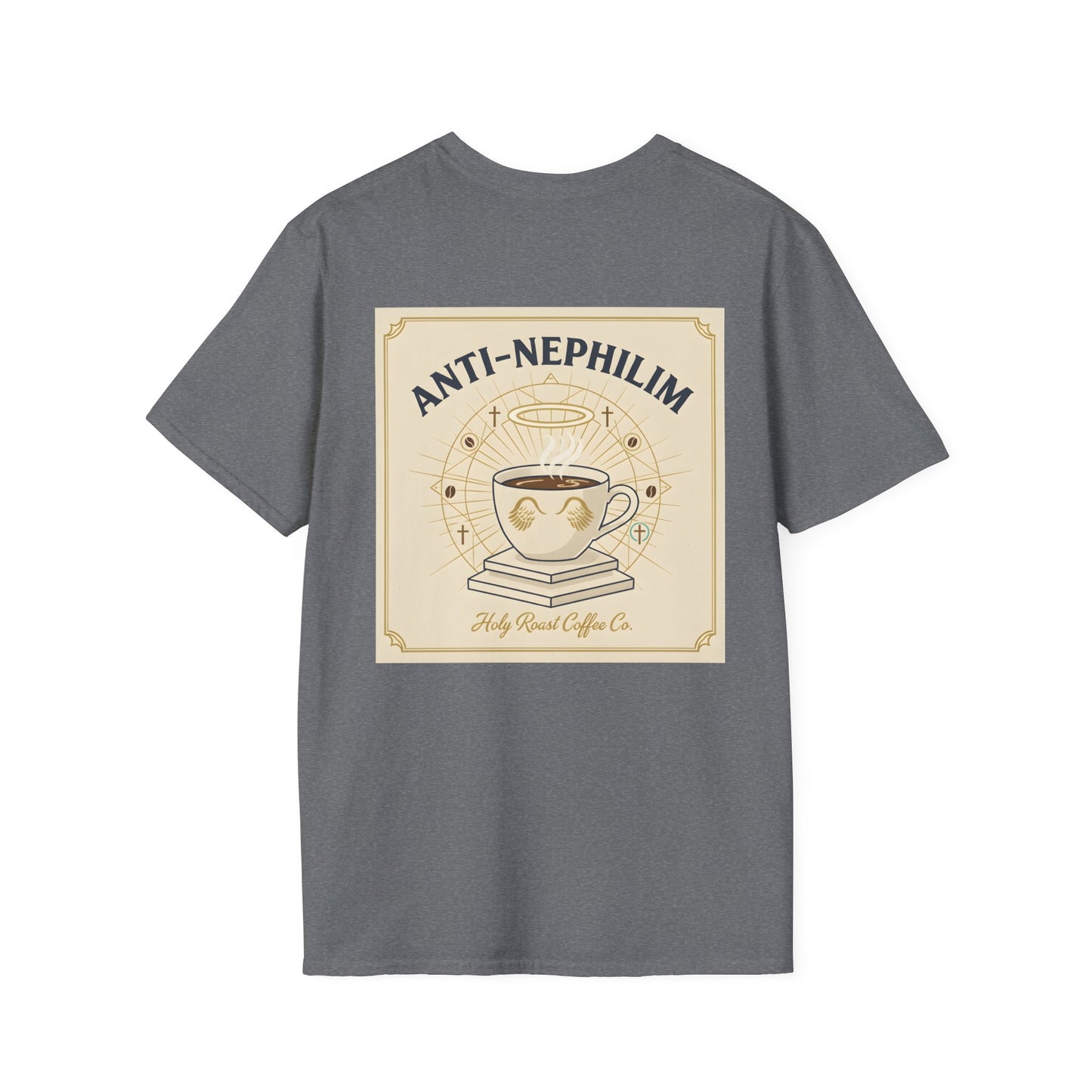 Retro coffee anti-nephilim t shirt (unisex), Kirk Ave. Apparel