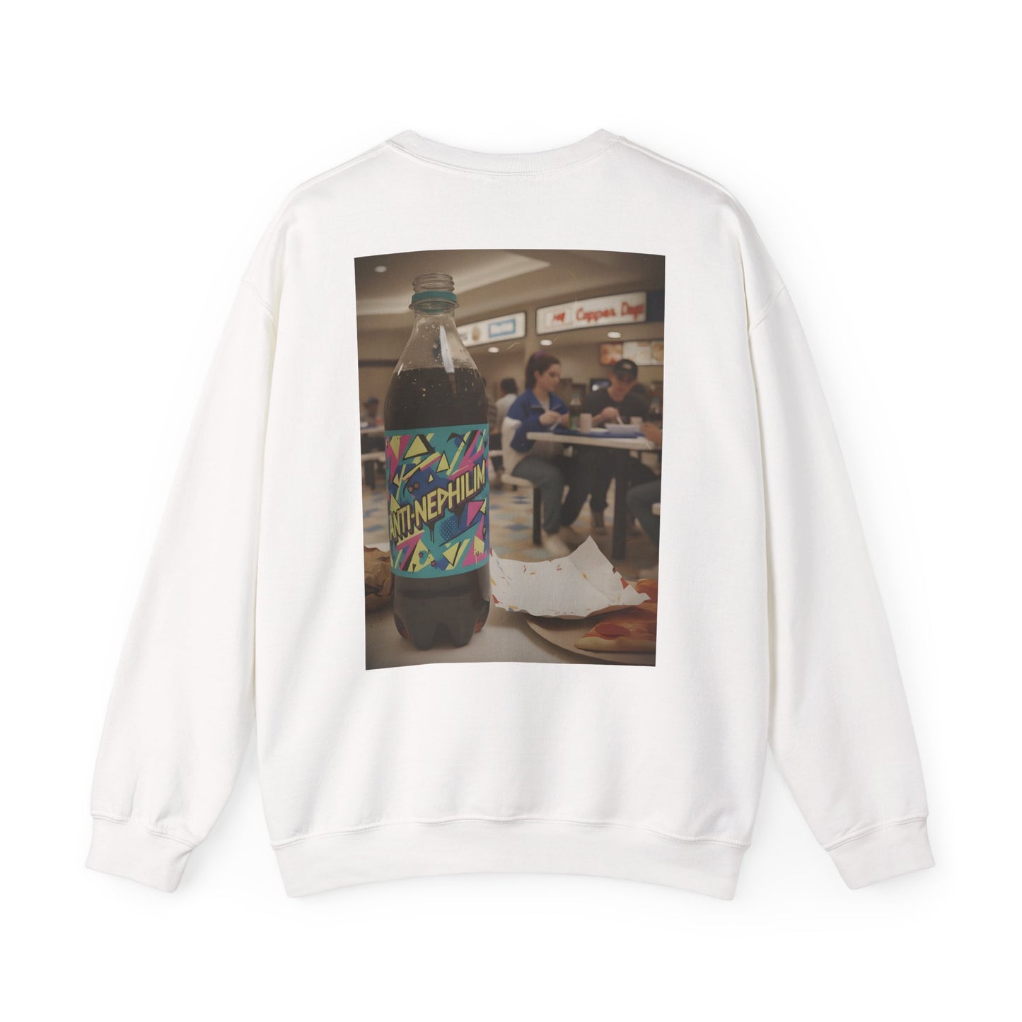 Kirk Ave. Apparel logo anti nephilim soda sweatshirt (unisex)