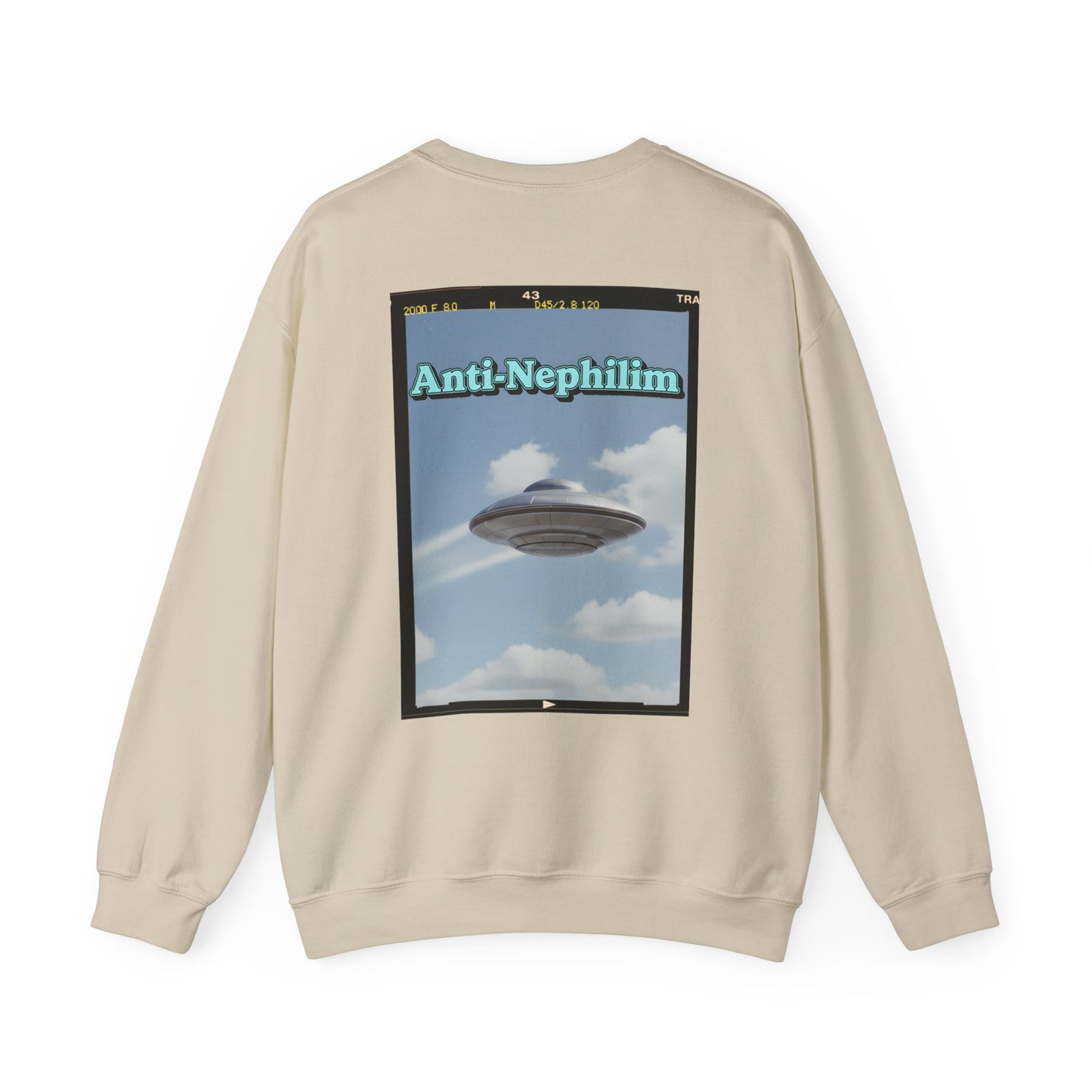 Retro anti nephilim UFO sweatshirt (unisex), Kirk Ave. Apparel