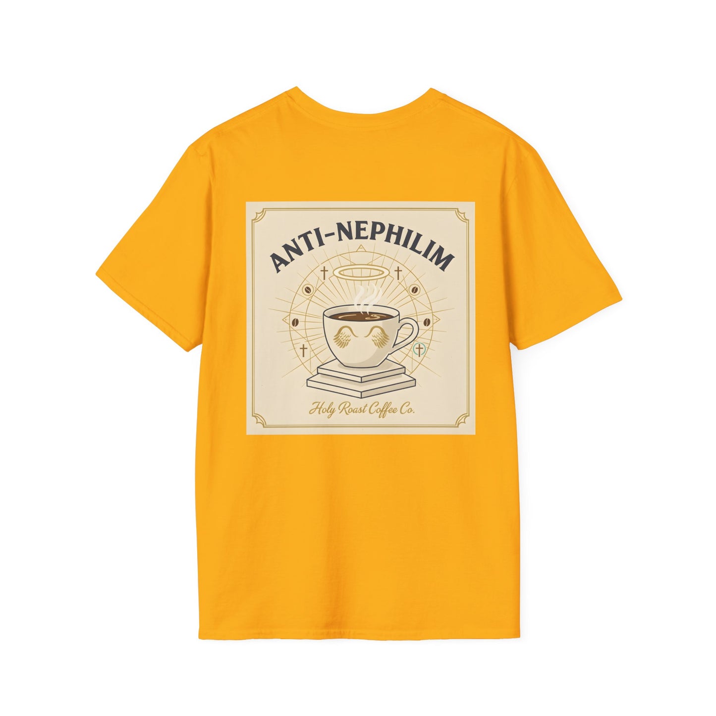 Retro coffee anti-nephilim t shirt (unisex), Kirk Ave. Apparel