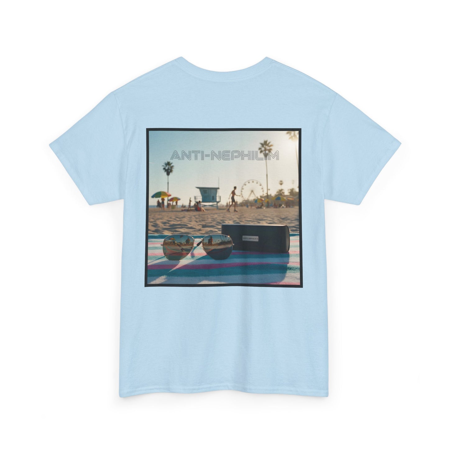 Beach shades anti nephilim t shirt, Kirk Ave. Apparel