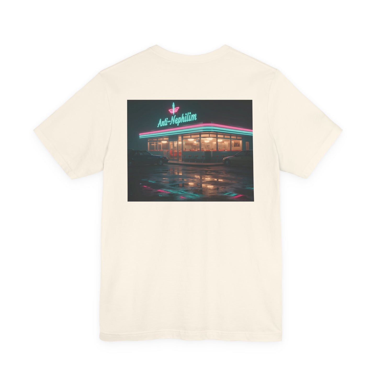 Retro diner anti nephilim t-shirt (unisex), Kirk Ave. Apparel