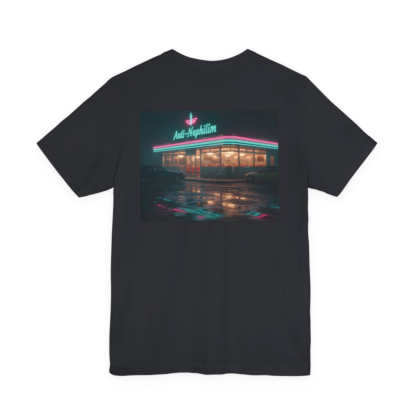 Retro diner anti nephilim t-shirt (unisex), Kirk Ave. Apparel