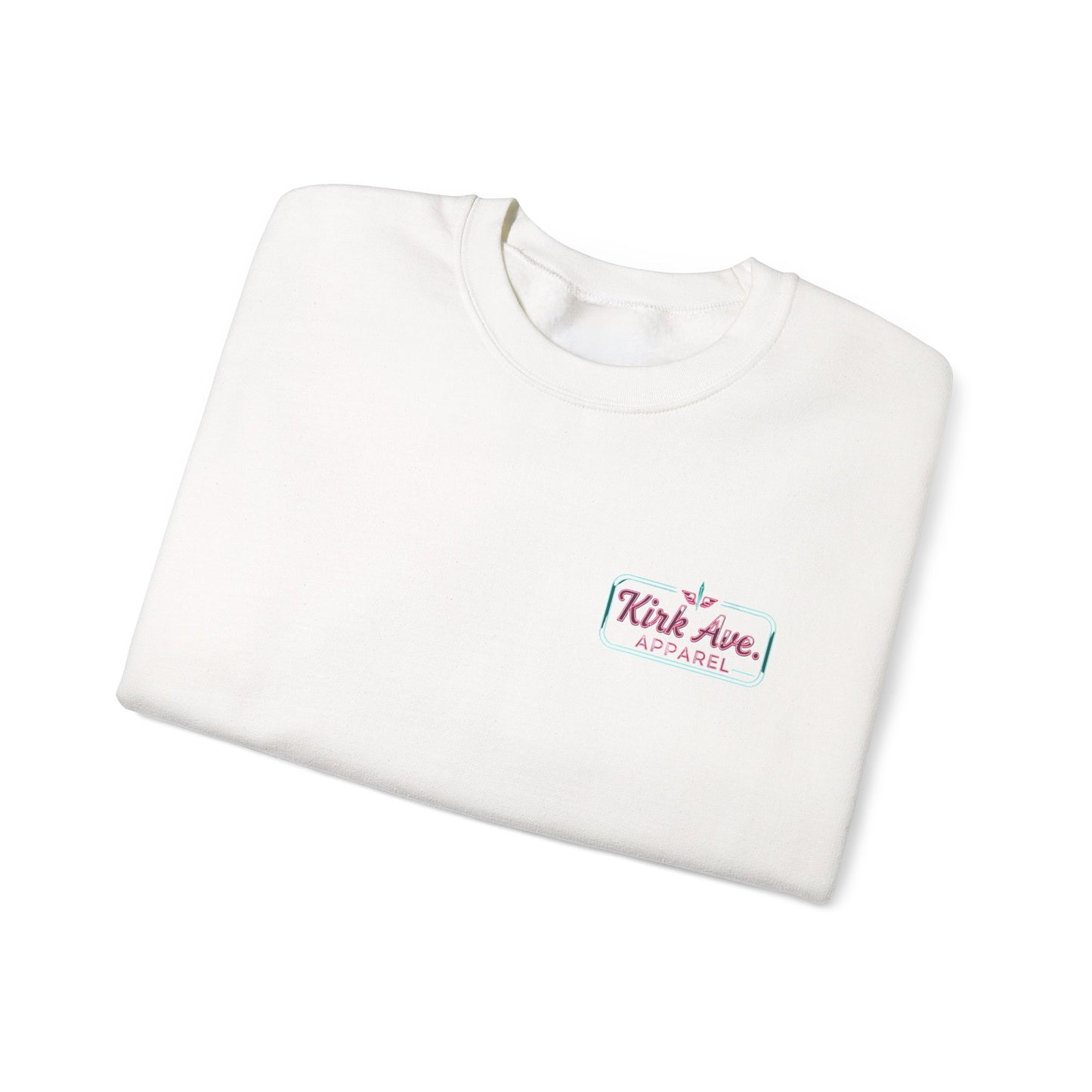 Retro diner anti nephilim sweatshirt (unisex), Kirk Ave. Apparel