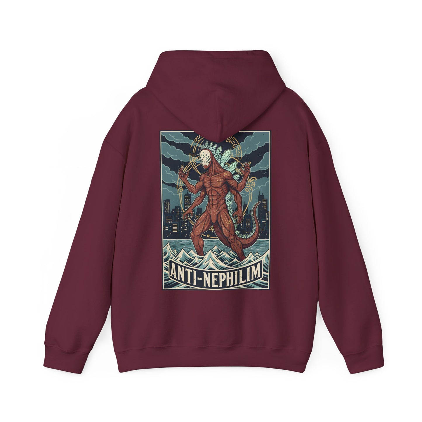 Kaiju anti nephilim hoodie (unisex), Kirk Ave. Apparel
