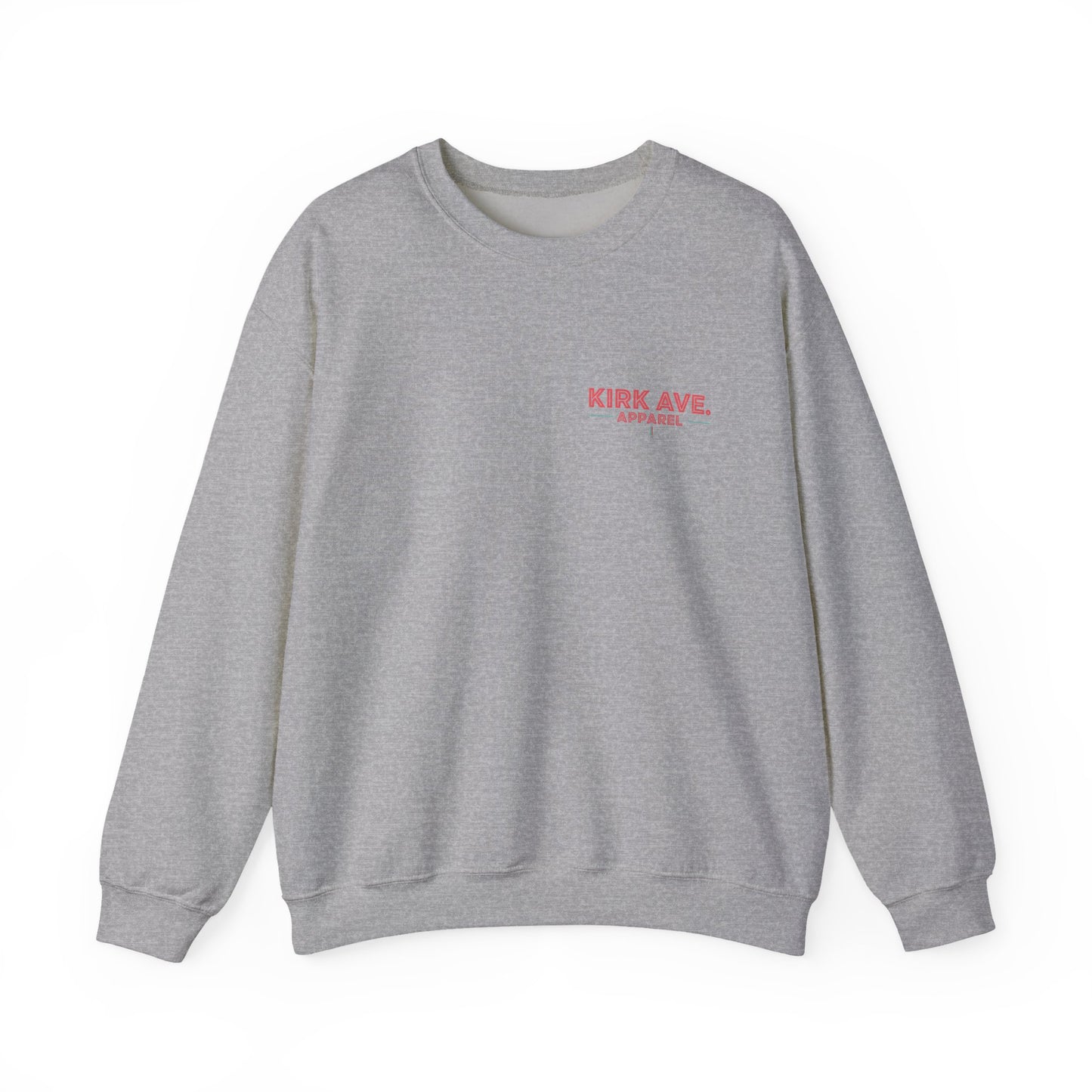 Retro neon NYC Italian anti nephilim sweatshirt (unisex), Kirk Ave. Apparel