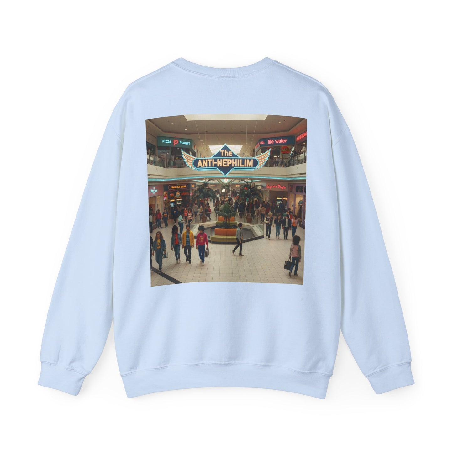 Retro mall anti nephilim sweatshirt (unisex), Kirk Ave. Apparel