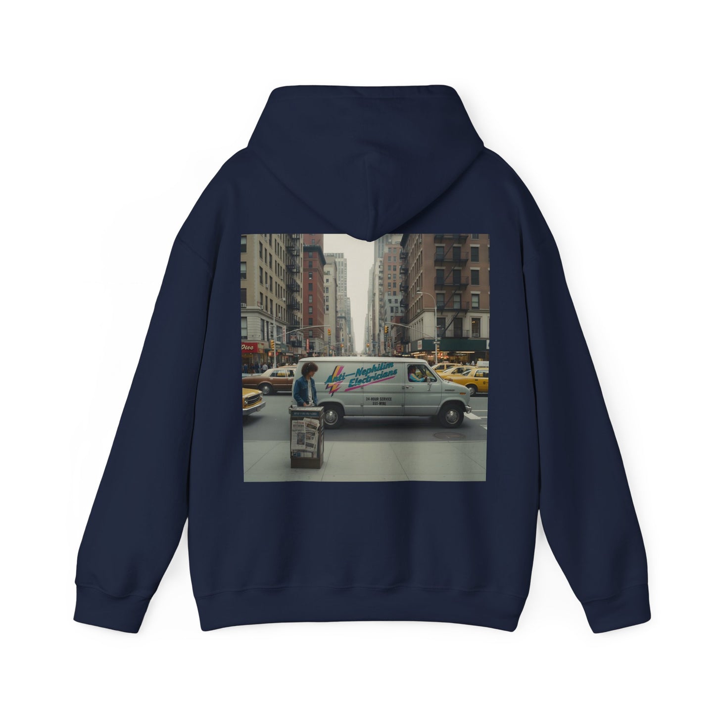 Vintage NYC anti nephilim hoodie (unisex), Kirk Ave. Apparel