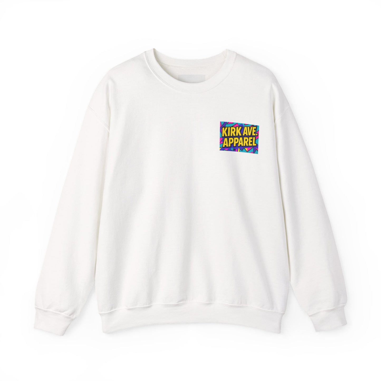 90s schoolbag anti nephilim sweatshirt (unisex), Kirk Ave. Apparel