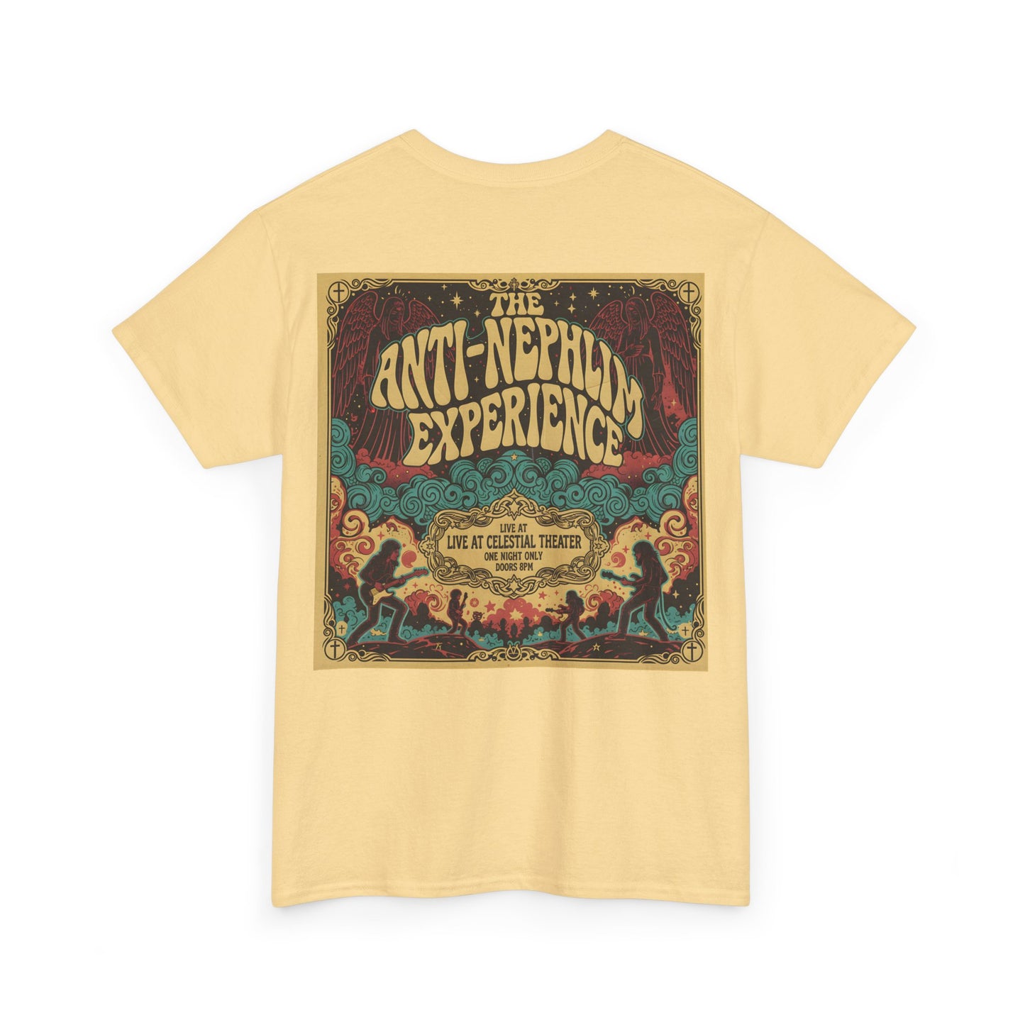 Retro concert poster anti nephilim t shirt (unisex), Kirk Ave. Apparel
