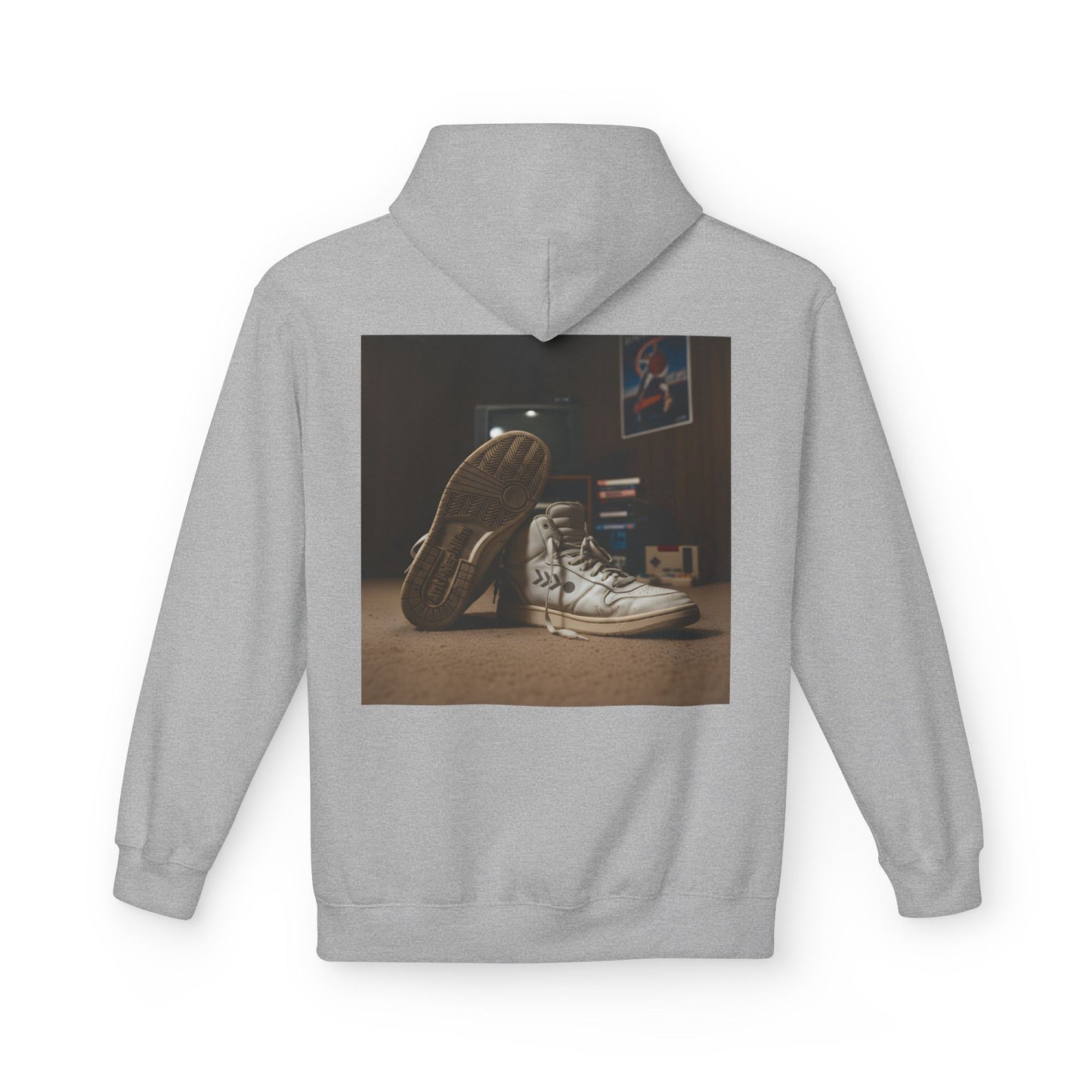 Vintage sneakers anti nephilim hoodie (unisex), Kirk Ave. Apparel