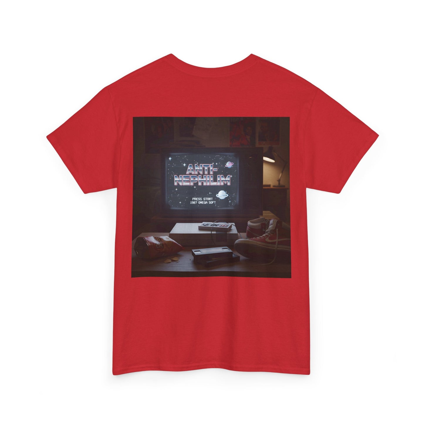 Retro gamer anti-nephilim t shirt (unisex), Kirk Ave. Apparel