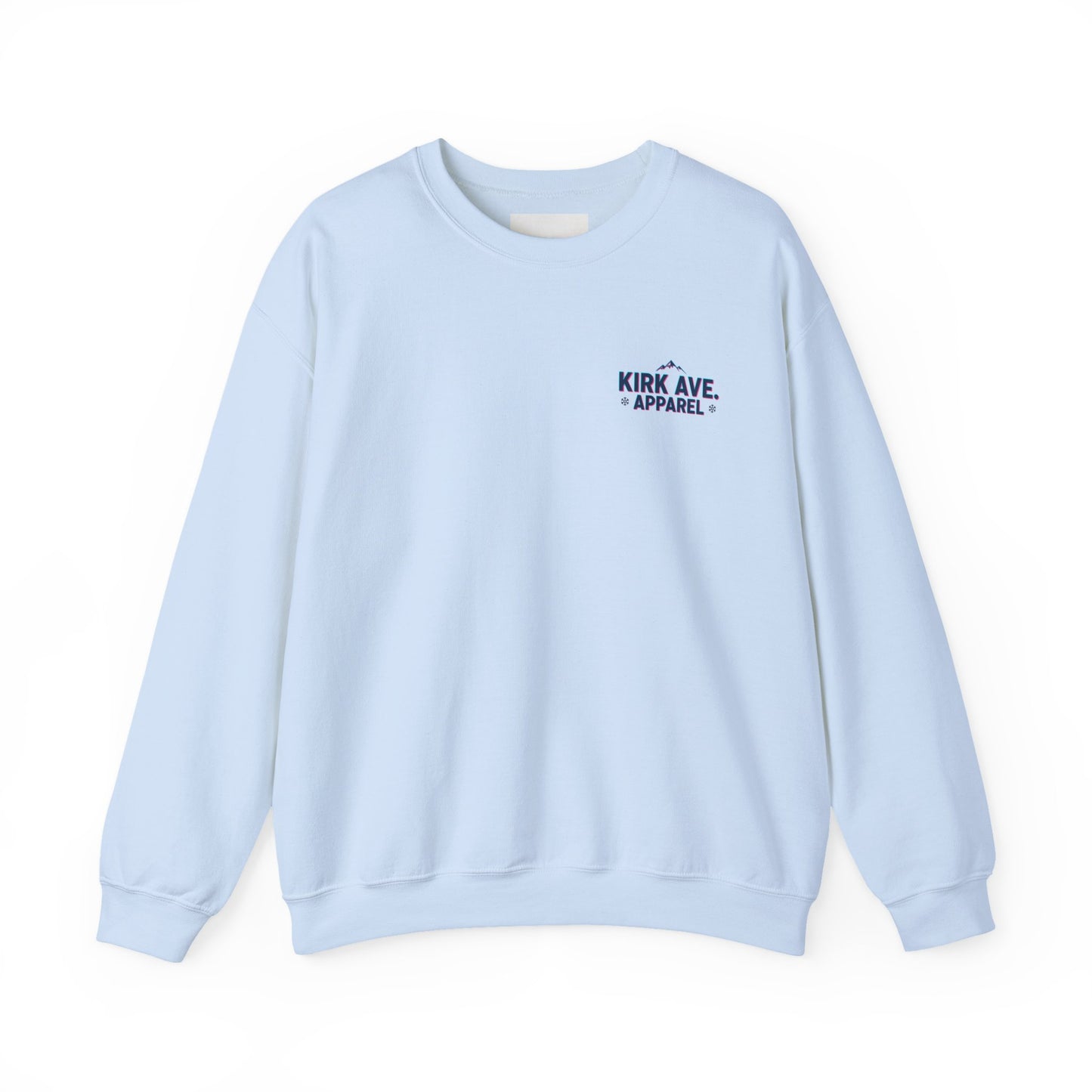 Retro ski shop anti nephilim sweatshirt (unisex), Kirk Ave. Apparel