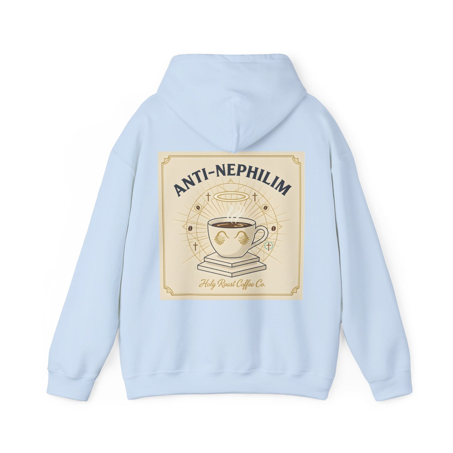Retro coffee anti-nephilim hoodie (unisex), Kirk Ave. Apparel