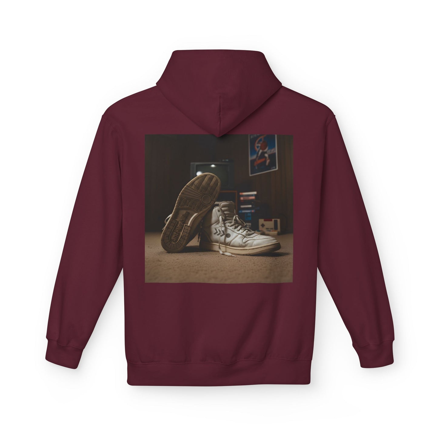 Vintage sneakers anti nephilim hoodie (unisex), Kirk Ave. Apparel
