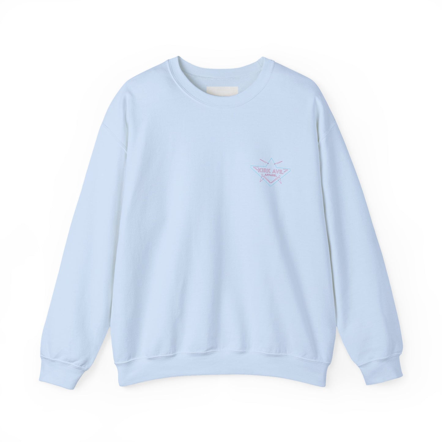 Neon 80s anti nephilim nightclub sweatshirt (unisex), Kirk Ave. Apparel