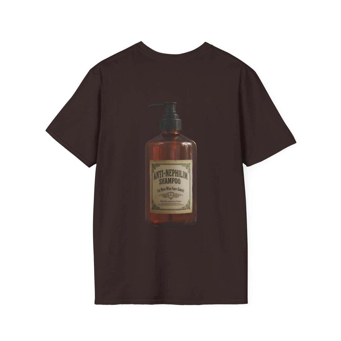 Anti nephilim shampoo t shirt (unisex), Kirk Ave. Apparel