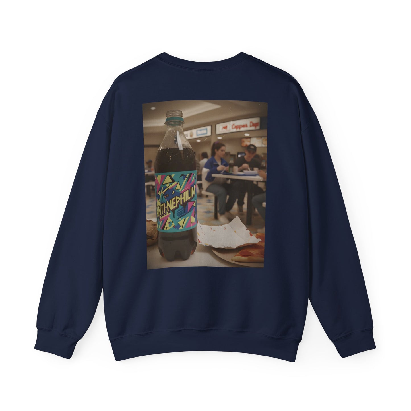 Kirk Ave. Apparel logo anti nephilim soda sweatshirt (unisex)