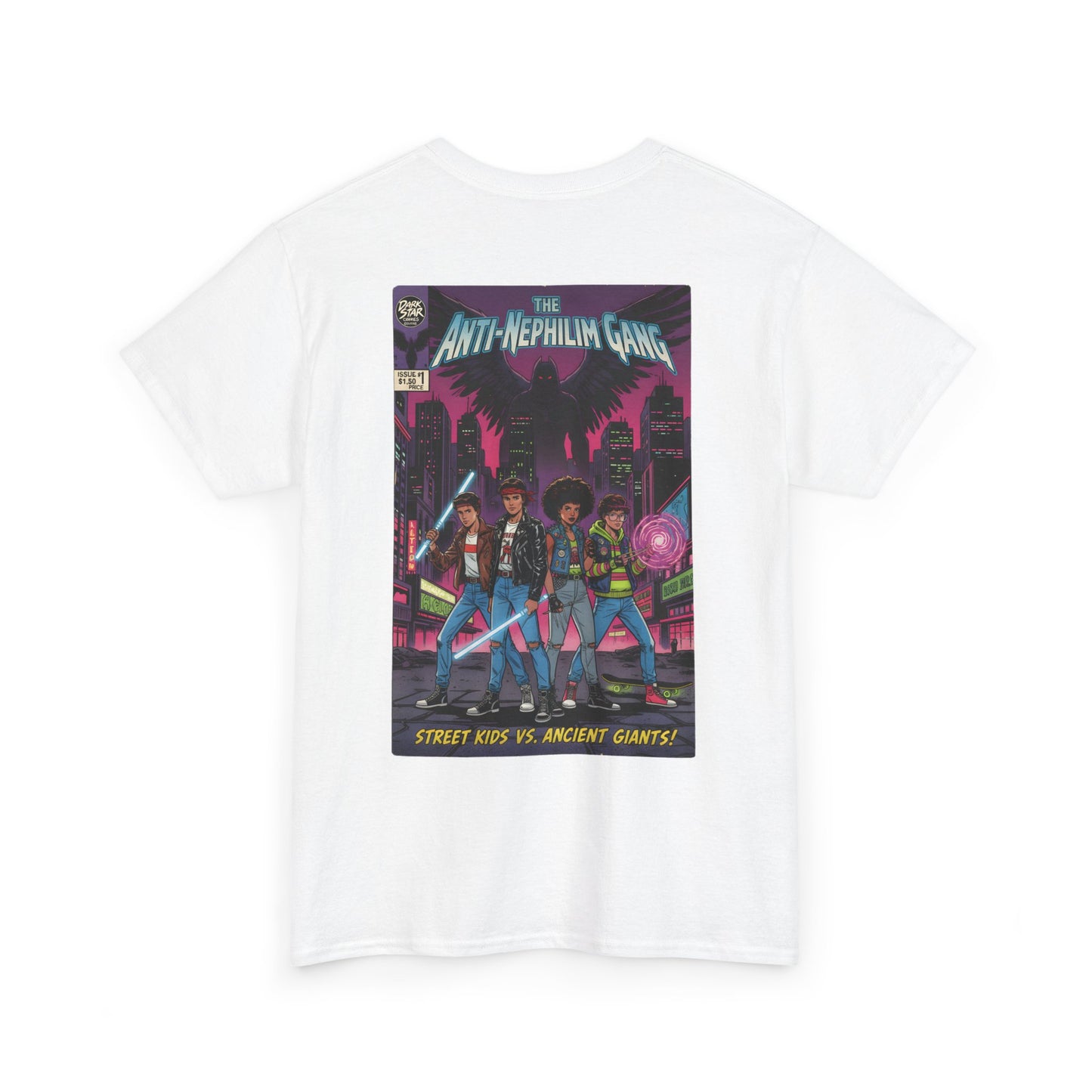 Retro comic anti nephilim t shirt (unisex), Kirk Ave. Apparel