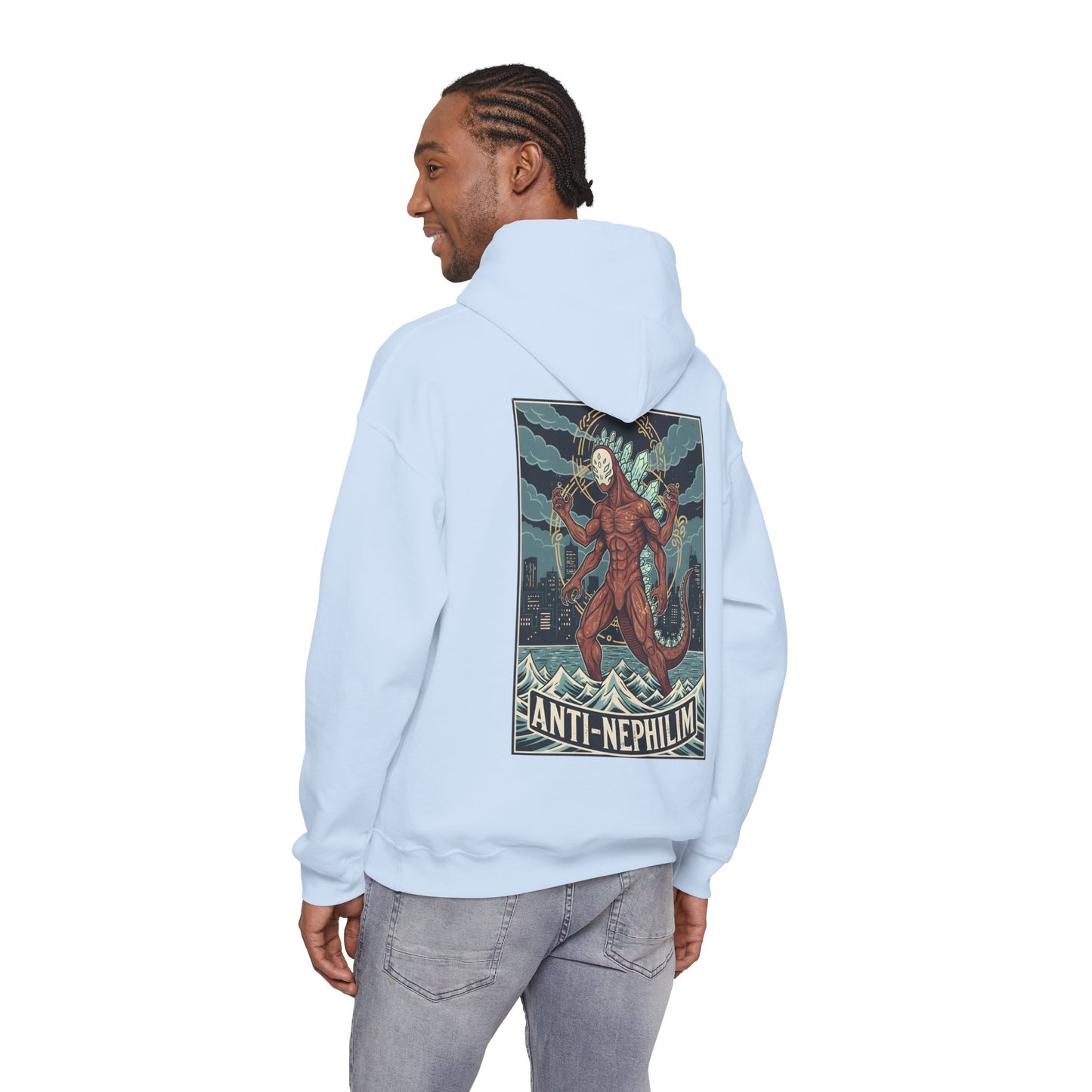 Kaiju anti nephilim hoodie (unisex), Kirk Ave. Apparel