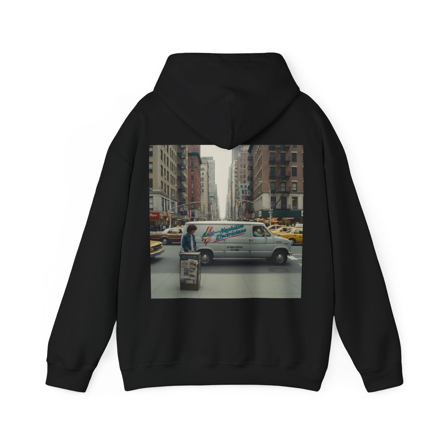 Vintage NYC anti nephilim hoodie (unisex), Kirk Ave. Apparel