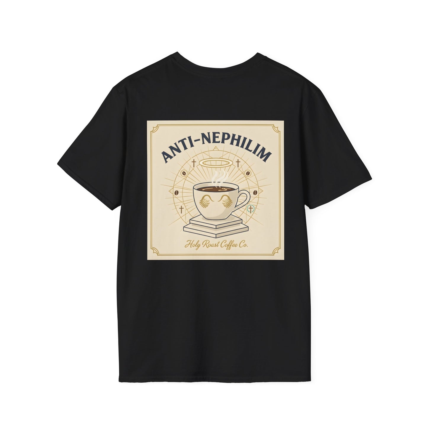 Retro coffee anti-nephilim t shirt (unisex), Kirk Ave. Apparel