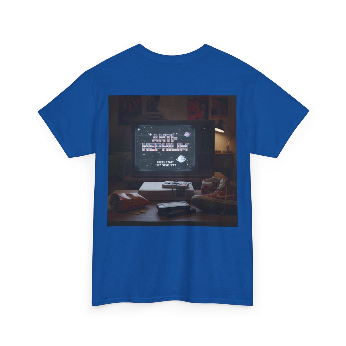 Retro gamer anti-nephilim t shirt (unisex), Kirk Ave. Apparel